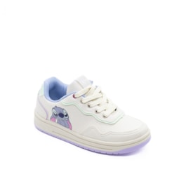Tênis Casual Disney Infantil Feminino Branco