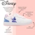Tênis Casual Disney Infantil Feminino Branco e Lilás