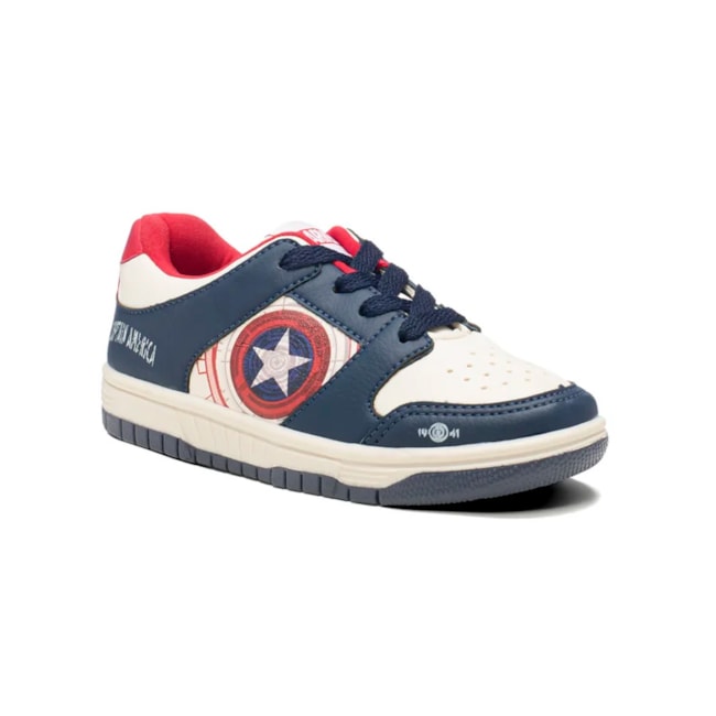 Tênis Casual Disney Infantil Masculino Off White