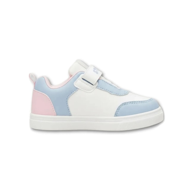 Tênis Casual Disney Stitch Infantil Feminino Branco