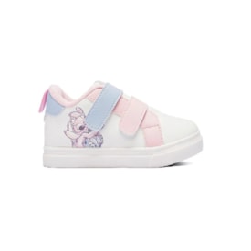 Tênis Casual Disney Stitch Infantil Feminino Branco