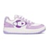 Tênis Casual Dos Rosa Katlen Feminino Infantil Branco e Lilás