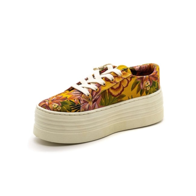 Tênis Casual Farm 700 Femino Floral