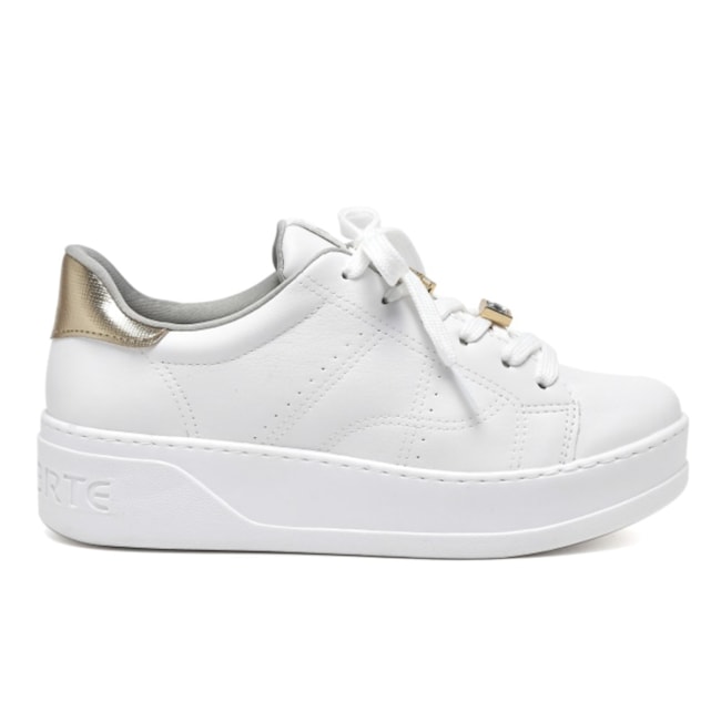 Tênis Casual Flatform Via Marte Feminino Branco
