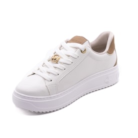 Tênis Casual Flatform Via Marte Feminino Branco