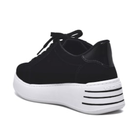 Tênis Casual Flatform Via Marte Feminino Preto