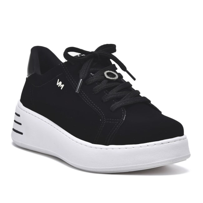 Tênis Casual Flatform Via Marte Feminino Preto