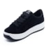 Tênis Casual Flatform Via Marte Feminino Preto