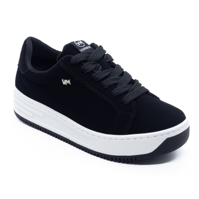 Tênis Casual Flatform Via Marte Feminino Preto