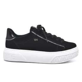 Tênis Casual Flatform Via Marte Feminino Preto