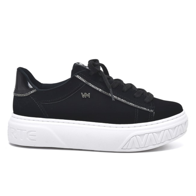 Tênis Casual Flatform Via Marte Feminino Preto