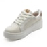 Tênis Casual Flatform Vizzano Feminino Natural
