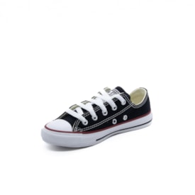 Tenis Casual Infantil Converse All Star Unissex Preto