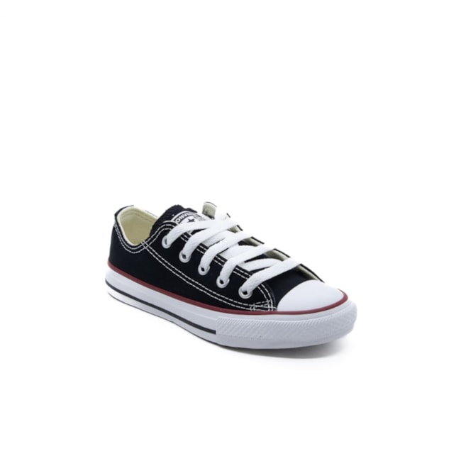 Tenis Casual Infantil Converse All Star Unissex Preto