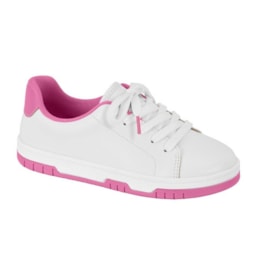 Tênis Casual Infantil Molekinha Feminino Branco