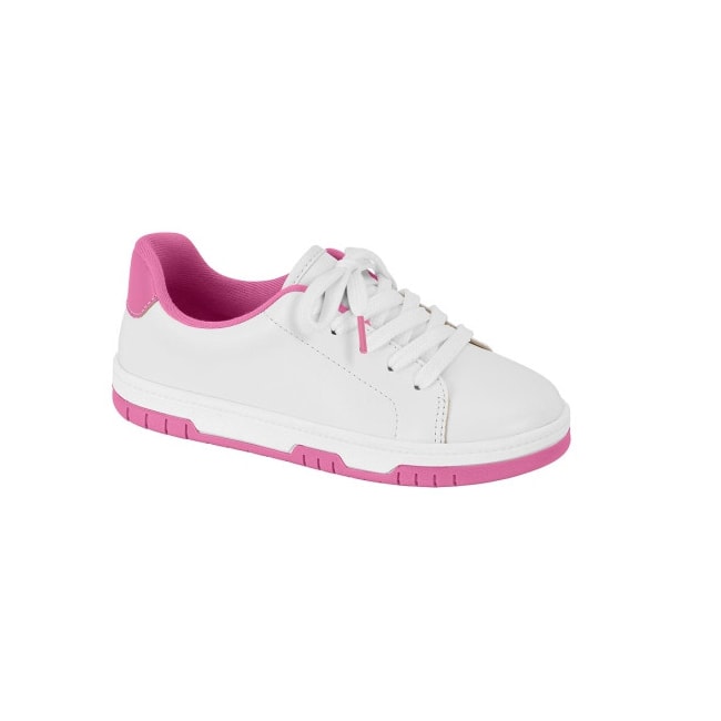 Tênis Casual Infantil Molekinha Feminino Branco