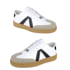 Tênis Casual Infantil Molekinha Feminino Branco