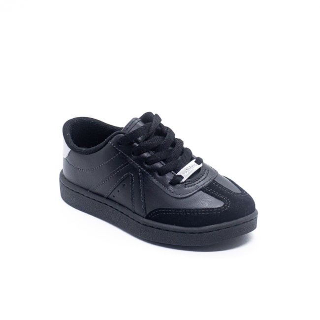 Tênis Casual Infantil Molekinha Feminino Preto