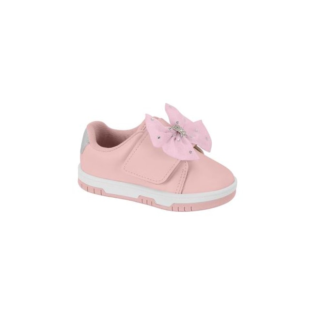 Tênis Casual Infantil Molekinha Feminino Rosa