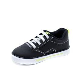 Tenis Casual Infantil Molekinho Masculino Preto