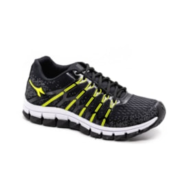 Tênis Casual Jet Crazy Jogging Masculino Preto