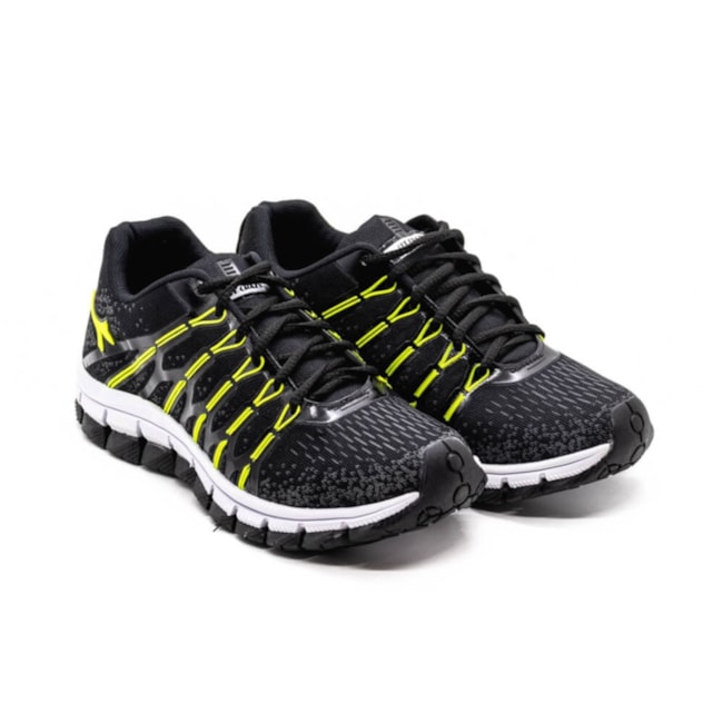 Tênis Casual Jet Crazy Jogging Masculino Preto
