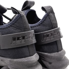 Tênis Casual Jet Crazy Jogging Masculino Preto