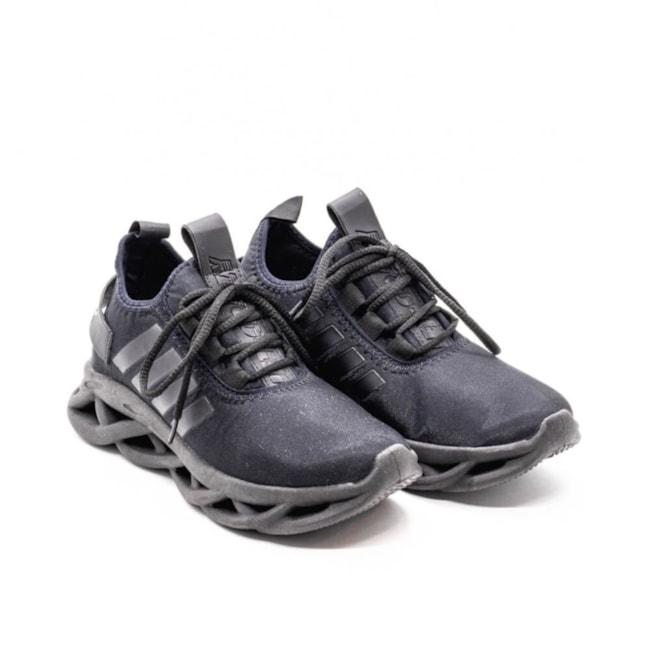 Tênis Casual Jet Crazy Jogging Masculino Preto