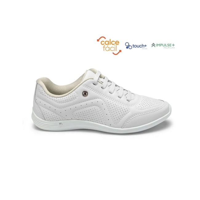 Tênis Casual Kolosh Feminino White