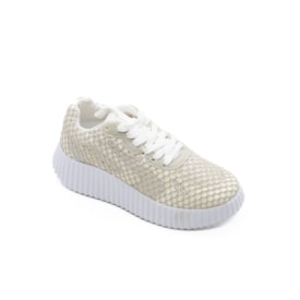 Tênis Casual Lu Rezende Feminino Branco