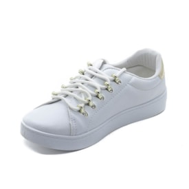 Tenis Casual Lu Rezende Feminino Branco