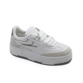 Tênis Casual Lu Rezende Feminino Creme