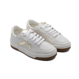 Tênis Casual Lu Rezende Feminino Off White