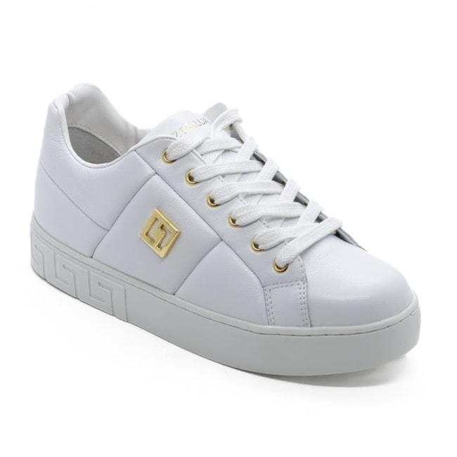 Tênis Casual Luz Da Lua Feminino  Bianco Saara