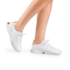 Tênis Casual Luz Da Lua Feminino Branco