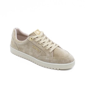 Tênis Casual Luz Da Lua Feminino Camurca