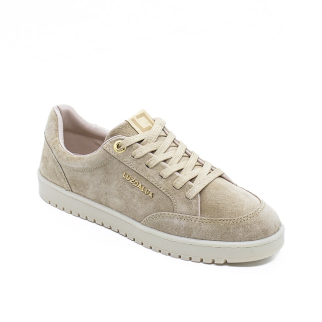 Tênis Casual Luz Da Lua Feminino Camurca