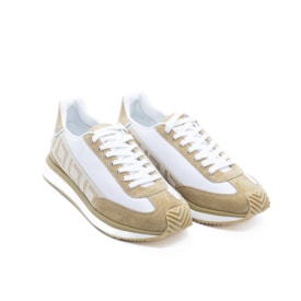 Tênis Casual Luz Da Lua Feminino Camurca