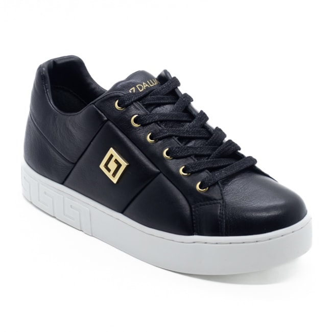 Tênis Casual Luz Da Lua Feminino Saara Preto