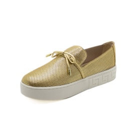 Tênis  Casual Luz Da Lua Slip On Feminino Linea