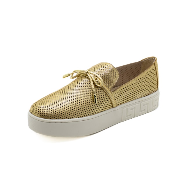 Tênis  Casual Luz Da Lua Slip On Feminino Linea