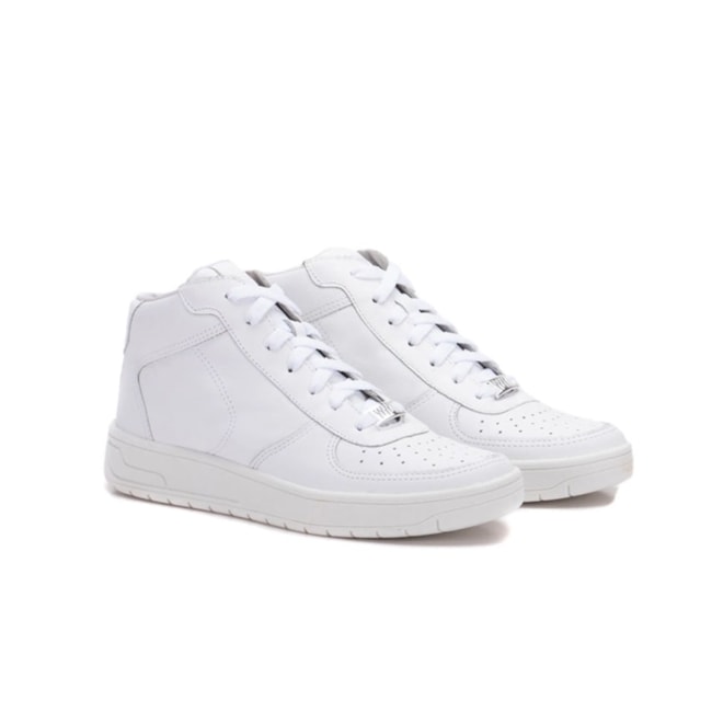 Tênis Casual Marina Mello Cano Alto Feminino Branco