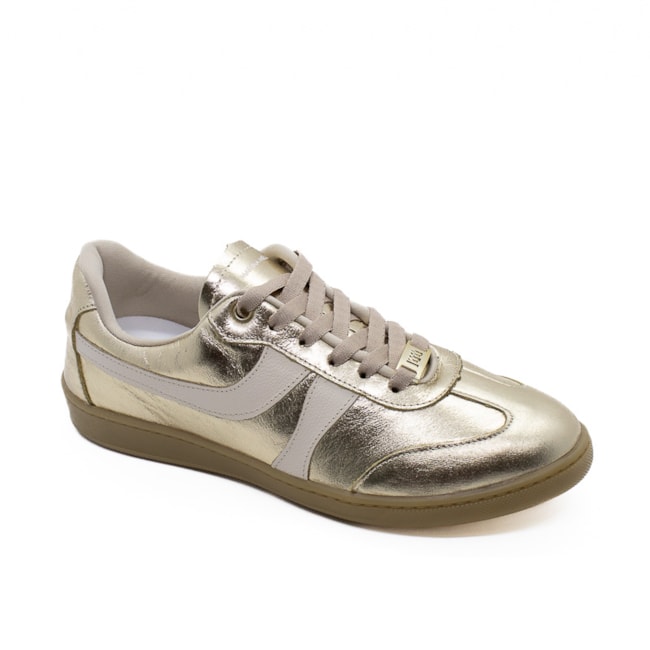 Tênis Casual Marina Mello Feminino Ouro