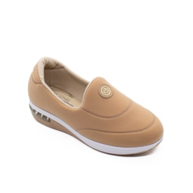 Tênis Casual Modare Slip On Feminino Nude