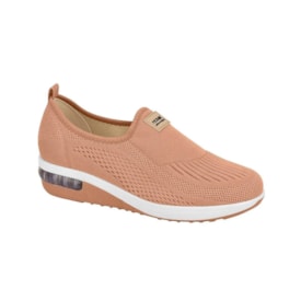 Tênis Casual Modare Slip On Gel Tech Feminino Nude