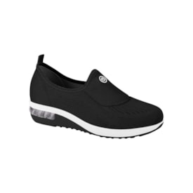 Tênis Casual Modare Slip On Gel Tech Feminino Preto
