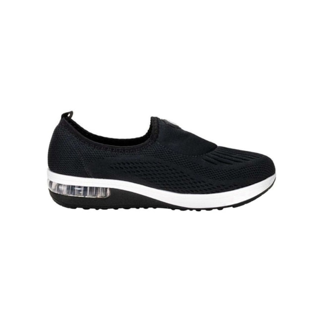 Tênis Casual Modare Slip On Gel Tech Feminino Preto