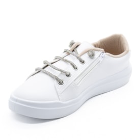 Tenis Casual Moleca Feminino Branco