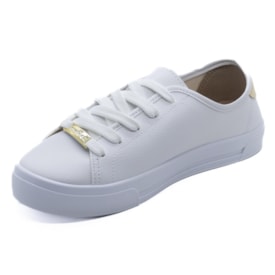 Tênis Casual Moleca Feminino Branco