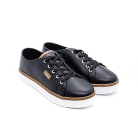 Tênis Casual Moleca Feminino Preto